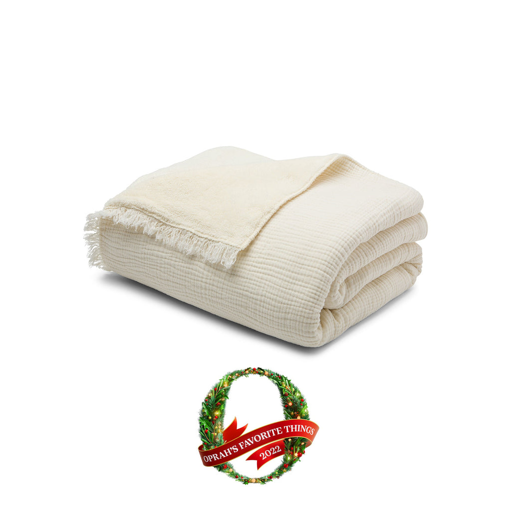 Alaia Throw Coconut with Sherpa
