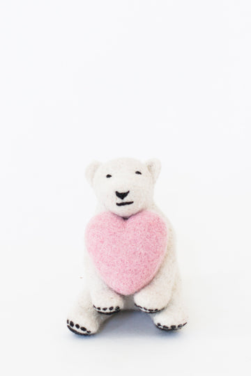 Handspun Hope | Isimbi Love Polar Bear Handmade in Rwanda