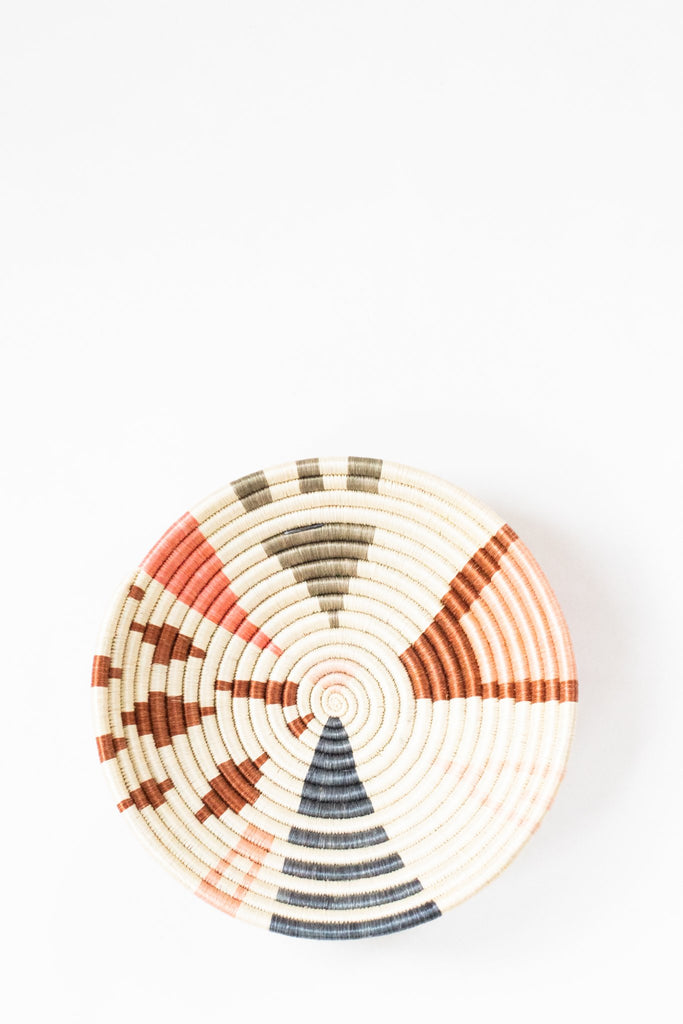 Traditional Grass Peace Basket Made in Rwanda
