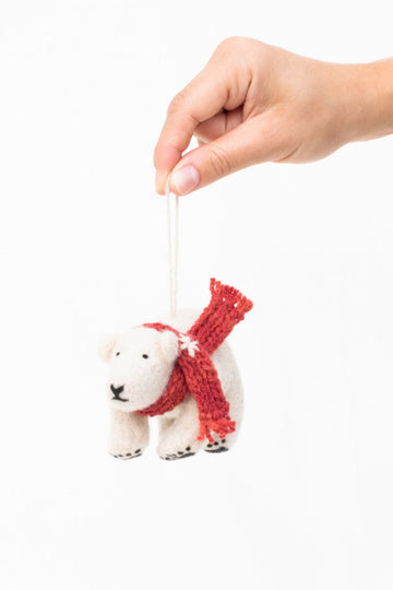 Isimbi Polar Bear Ornament