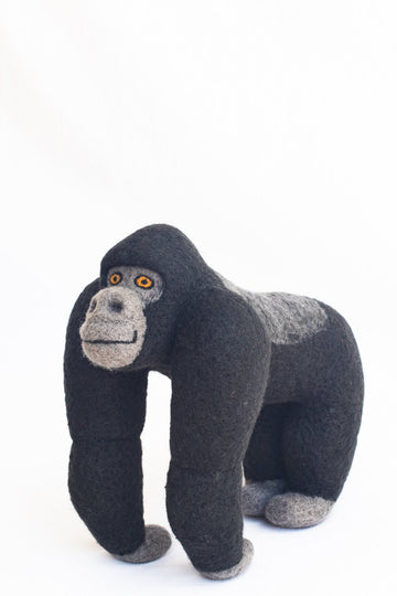 Mambo Silverback Gorilla (Large) Handmade in Rwanda